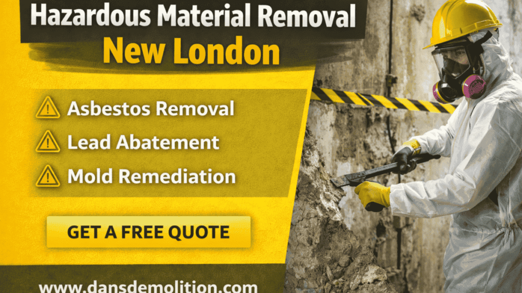Hazardous Material Removal in New London