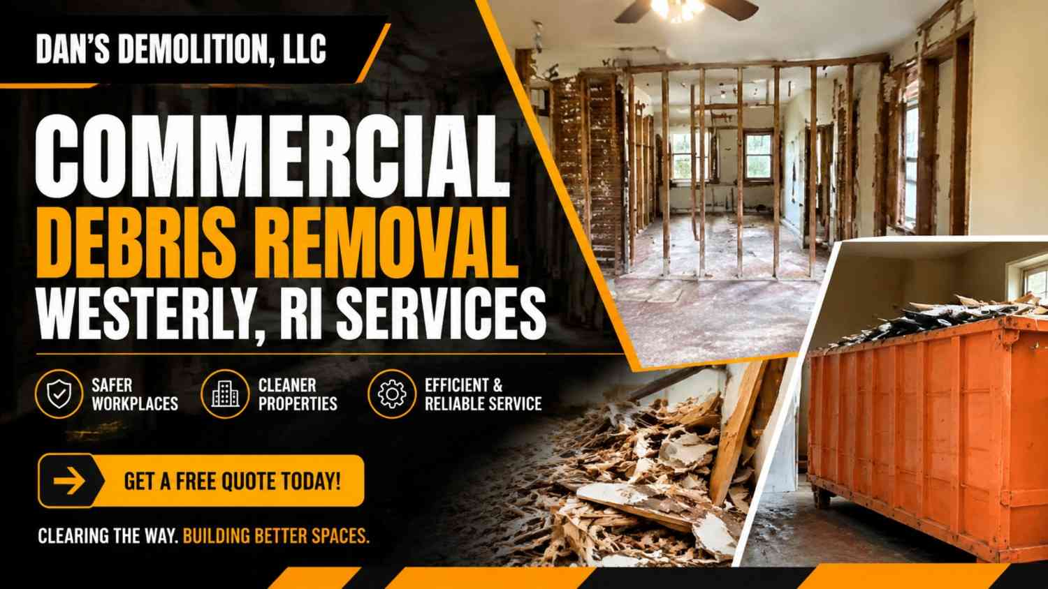 Commercial Debris Removal Westerly